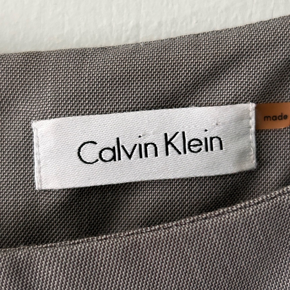 Calvin Klein Gray Midi Dress - Picture 3 of 3